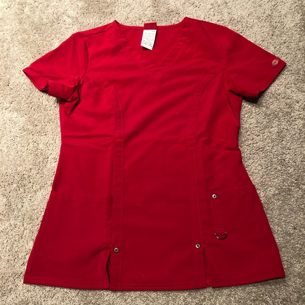 dickies scrub top